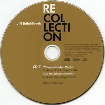 8CD/Coffret The Czech Philharmonic Orchestra: Recollection