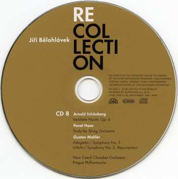 8CD/Coffret The Czech Philharmonic Orchestra: Recollection