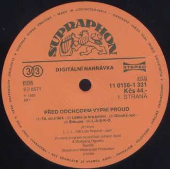 LP Jiří Korn: Před Odchodem Vypni Proud