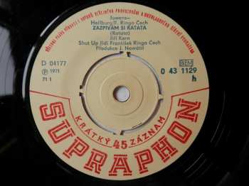 SP Jiří Korn: Zazpívám Si Ratata / Lásko Má