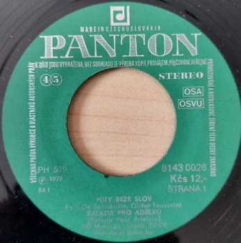 SP Jiří Malásek: Balada Pro Adélku / Pojď, Kdo Máš Mě Rád