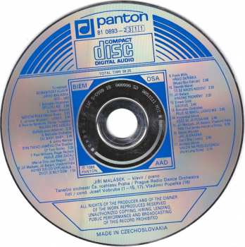 CD Jiří Malásek: Romantický Klavír Jiřího Maláska 1973-1983 (Romantic Piano Of Jiří Malásek 1973-1983)