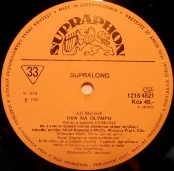 2LP Jiří Melíšek: Dva Na Olympu