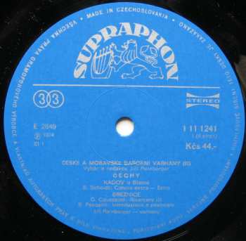 4LP/Coffret Jiří Reinberger: České A Moravské Barokní Varhany (4xLP + BOX + BOOKLET)