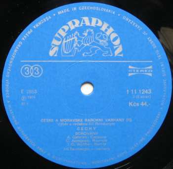 4LP/Coffret Jiří Reinberger: České A Moravské Barokní Varhany (4xLP + BOX + BOOKLET)