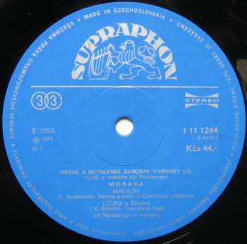 4LP/Coffret Jiří Reinberger: České A Moravské Barokní Varhany (4xLP + BOX + BOOKLET)