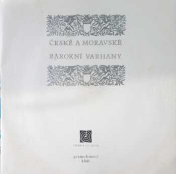4LP/Coffret Jiří Reinberger: České A Moravské Barokní Varhany