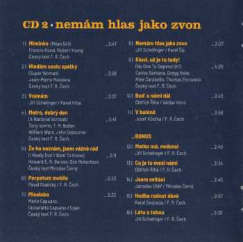 2CD Jiří Schelinger: Báječní Muži / Nemám Hlas Jako Zvon