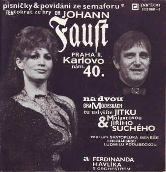 2SP Jiří Suchý: Dr Johann Faust, Praha II., Karlovo Nám. 40
