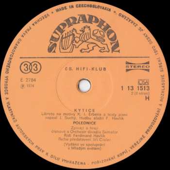 3LP/Coffret Jiří Suchý: Kytice (3xLP + BOX + BOOKLET)