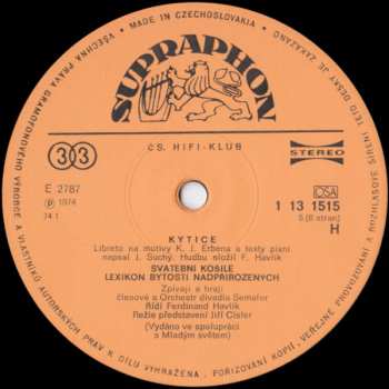 3LP/Coffret Jiří Suchý: Kytice (3xLP + BOX + BOOKLET)