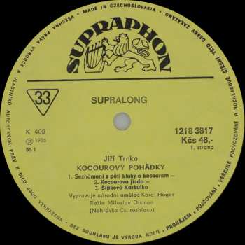 LP Jiří Trnka: Kocourovy Pohádky