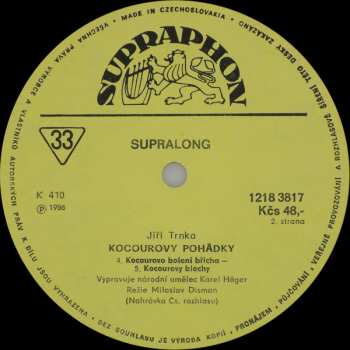 LP Jiří Trnka: Kocourovy Pohádky