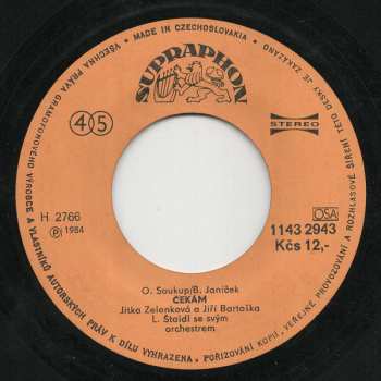 SP Jitka Zelenková: Někdo Nám Do Toho Vlez / Čekám