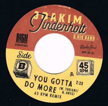 SP Joakim Tinderholt & His Band: Love Is A 4 Letter Word B/W You Gotta Do More LTD