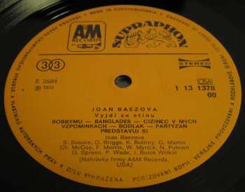 LP Joan Baez: Vyjdi Ze Stínu