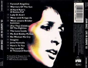 CD Joan Baez: Live Europe 83 - Children Of The Eighties