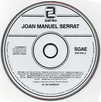 CD Joan Manuel Serrat: Joan Manuel Serrat (Mi Niñez)