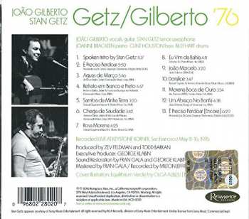 CD João Gilberto: Getz/Gilberto '76