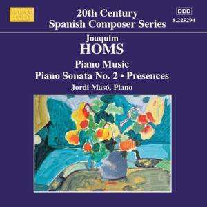 CD Jordi Masó: Piano Music: Piano Sonata No. 2 • Presences
