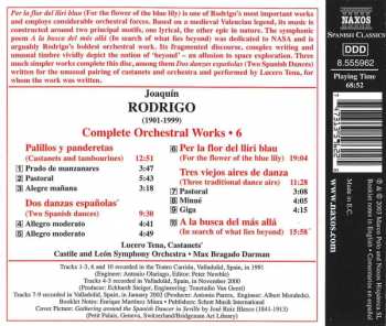 CD Joaquín Rodrigo: The Flower Of The Blue Lily • In Search Of What Lies Beyond (Symphonic Poems) (Complete Orchestral Works Vol 6)