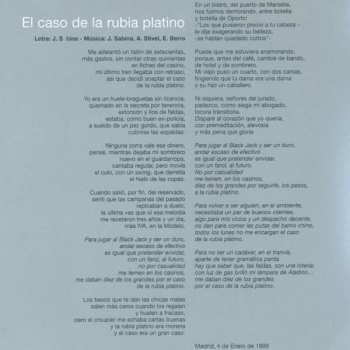 CD Joaquín Sabina: 19 Días Y 500 Noches