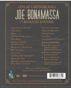 2DVD Joe Bonamassa: Live At Carnegie Hall – An Acoustic Evening DIGI