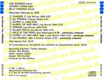 CD Joe Bonner Trio: Parade