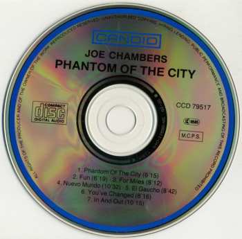 CD Joe Chambers: Phantom Of The City