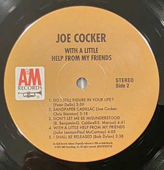 LP Joe Cocker: With A Little Help From My Friends