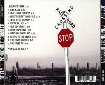 CD Joe Ely: Panhandle Rambler