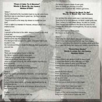 CD Joe Isaacs: From A Cabin...  To A Mansion