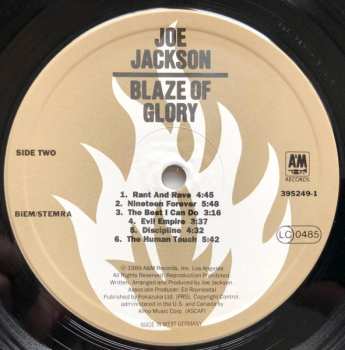 LP Joe Jackson: Blaze Of Glory