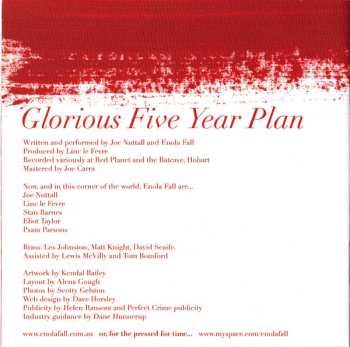 CD Enola Fall: Enola Fall Present Their Glorious Five Year Plan