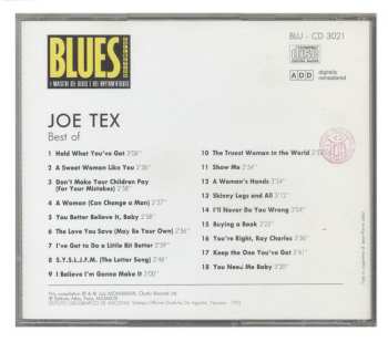 CD Joe Tex: Best Of