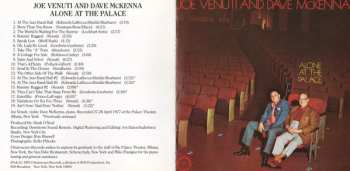 CD Joe Venuti: Alone At The Palace