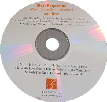 CD Joe Wise: Most Requested Music For The Spirit:Volume II