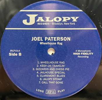 LP Joel Paterson: Wheelhouse Rag