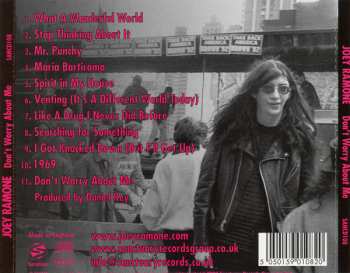 CD Joey Ramone: Don't Worry About Me