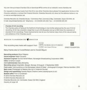 4CD/Coffret Neeme Järvi: Orchestral Works