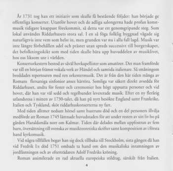 CD Anthony Halstead: Drottningholmsmusiken / Lilla Drottningholmsmusiken