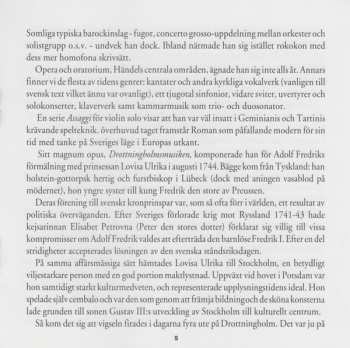 CD Anthony Halstead: Drottningholmsmusiken / Lilla Drottningholmsmusiken