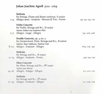 SACD Johan Agrell: Orchestral Works