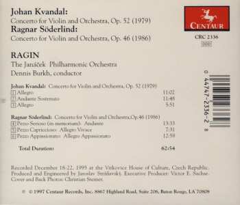 CD Dennis Burkh: Violin Concerto, Op. 52 / Violin Concerto, Op. 46