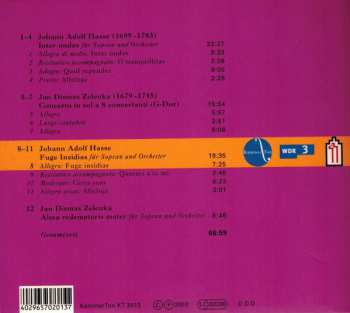 CD Jan Dismas Zelenka: Dresdner Motetten & Konzerte