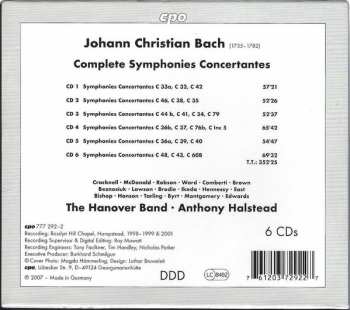 6CD/Coffret Johann Christian Bach: Complete Symphonies Concertantes