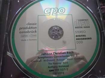 6CD/Coffret Johann Christian Bach: Complete Symphonies Concertantes