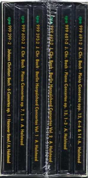6CD/Coffret Johann Christian Bach: Complete Keyboard Concertos