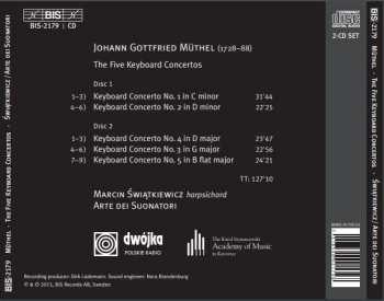 2CD Marcin Świątkiewicz: The 5 Keyboard Concertos