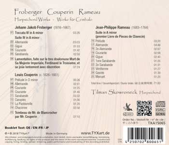 CD Jean-Philippe Rameau: Harpsichord Works